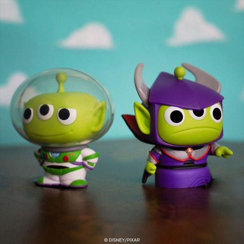  Funko Pop! Disney: Pixar Alien Remix Alien as Zurg Vinyl Figure Multicolor, 3.75 inches