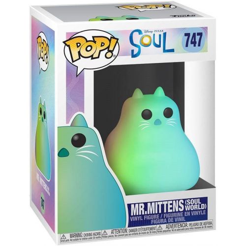  Funko Pop! Disney: Soul Mr. Mittens (Soul World), 3.75 inches , Multicolor (47951)