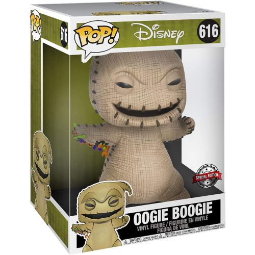 펀코 Funko 43799 POP Disney Christmas 10 Nightmare Before Xmas Oogie Boogie Collectible Figure, Multicolour