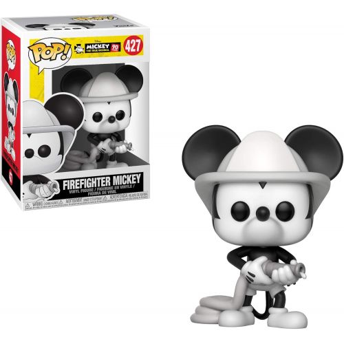 펀코 Funko Disney: POP! Mickeys 90th Anniversary Collectors Set Steamboat Willie, Apprentice Mickey, Firefighter Mickey, Conductor Mickey, Brave Little Tailor