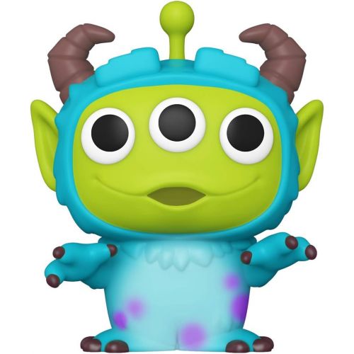  Funko Pop! Disney: Pixar Alien Remix Sulley, Multicolor, 3.75 inches (48362)