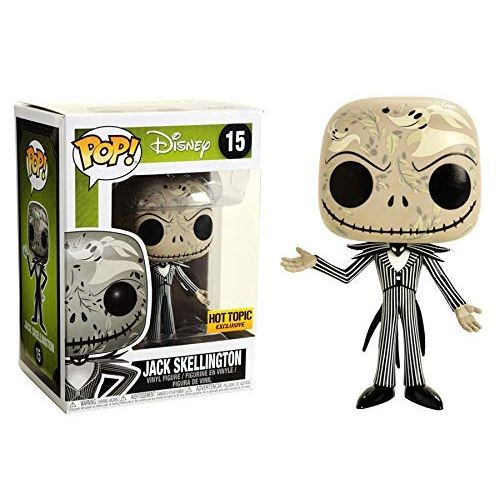 펀코 Funko POP! Disney Jack Skellington [Zero Artwork] # 15 Hot Topic Exclusive!