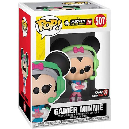 펀코 Funko Pop! Disney Original Mickey 90 Years 507 Gamer Minnie Exclusive Vinyl Figure
