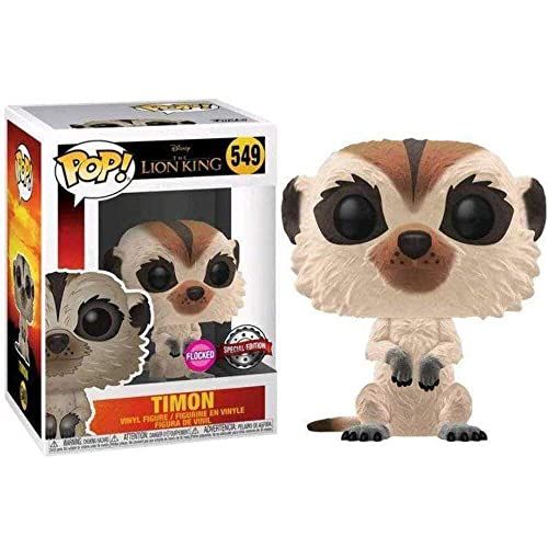  Funko POP Disney: The Lion King (Live Action) Timon (Flocked) [B&N Exclusive]