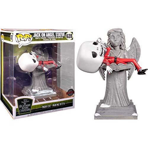 펀코 Funko Pop! Disney The Nightmare Before Christmas Jack on Angel Statue Movie Moment Exclusive #628