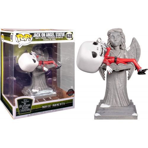 펀코 Funko Pop! Disney The Nightmare Before Christmas Jack on Angel Statue Movie Moment Exclusive #628