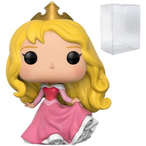 펀코 Disney Princess: Sleeping Beauty Aurora Funko Pop! Vinyl Figure (Bundled with Compatible Pop Box Protector Case)