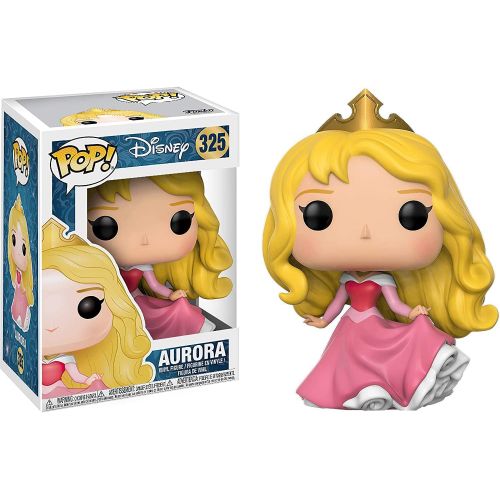 펀코 Disney Princess: Sleeping Beauty Aurora Funko Pop! Vinyl Figure (Bundled with Compatible Pop Box Protector Case)