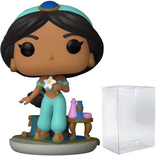  Disney Ultimate Princess: Jasmine Funko Pop! Vinyl Figure (Bundled with Compatible Pop Box Protector Case)