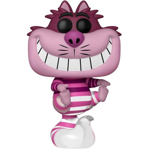  Funko Collectible Figure Pop! Disney: Alice in Wonderland 70th Cheshire Cat Multicolor, 3.75 inches