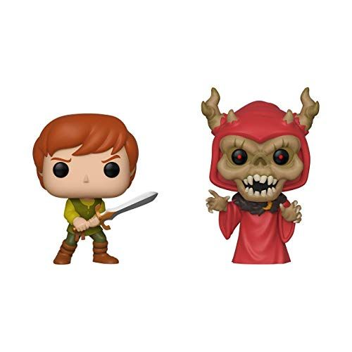  Funko Pop! Disney: Black Cauldron Taran & Horned King Vinyl Figure 2 Pack, Summer Convention Amazon Exclusive, Multicolor (40162)