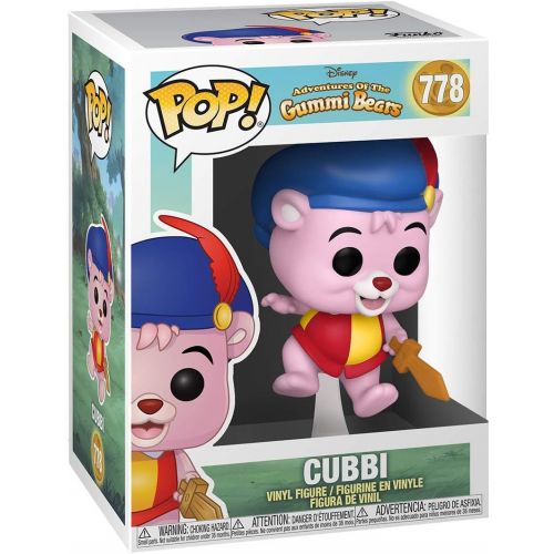  Funko Pop! Disney: Adventures of The GummiBears Cubbi, 48097, Multicolor