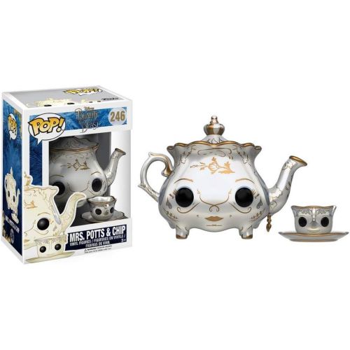 펀코 Funko POP Disney: Beauty & The Beast Mrs. Potts & Chip Toy Figure