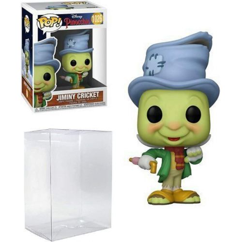  Jiminy Crickett Pop #1026 Disney Pinocchio Vinyl Figure (Bundled with EcoTek Protector to Protect Display Box)