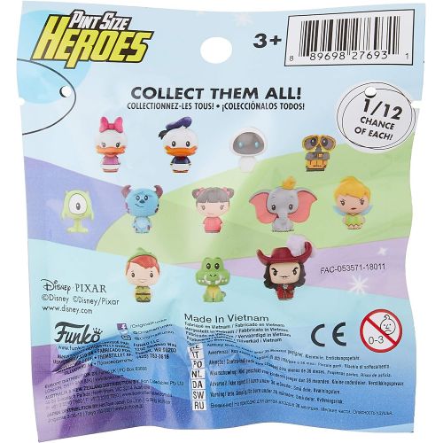 펀코 POP Funko Pint Size Heroes: Disney (One Mystery Figure),Multicolor,1.5 inches