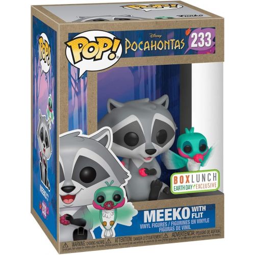 펀코 Funko POP! Disney: Pocahontas #233 Meeko with Flit Earth Day Exclusive