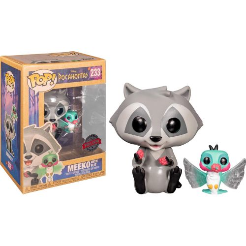 펀코 Funko POP! Disney: Pocahontas #233 Meeko with Flit Earth Day Exclusive