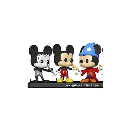  POP Disney Archives Mickey Mouse 5 Pack, Amazon Exclusive, Multicolor (51118) & Artist Series: Disney Treasures from The Vault Bambi, Amazon Exclusive,Multicolored,55671