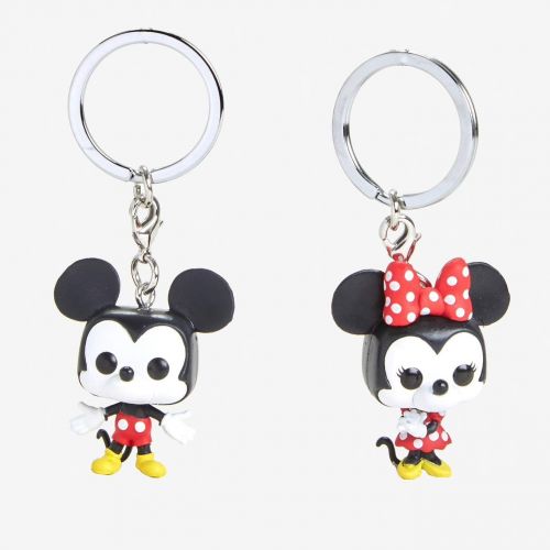  POP Keychain: Mickey & Minnie 2 Pack Toy, Multicolor, Small, (36368)