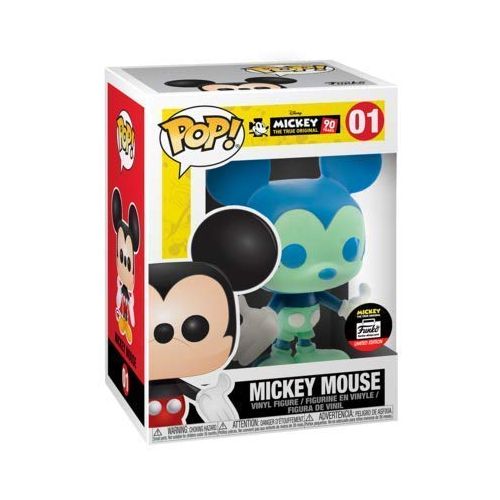  Funko POP! Disney: Mickeys 90Th Mickey Mouse [Blue/Green] 01 Shop Exclusive Limited Edition
