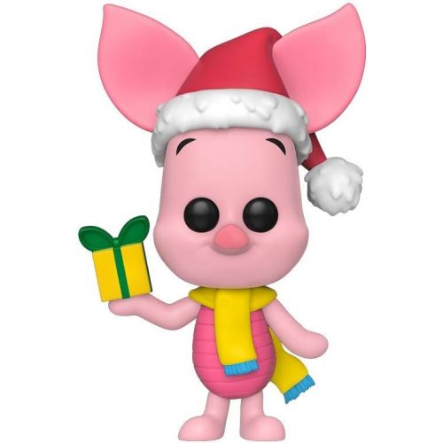  Funko 43330 POP. Vinyl Disney: Holiday Piglet Collectible Figure, Multicolor