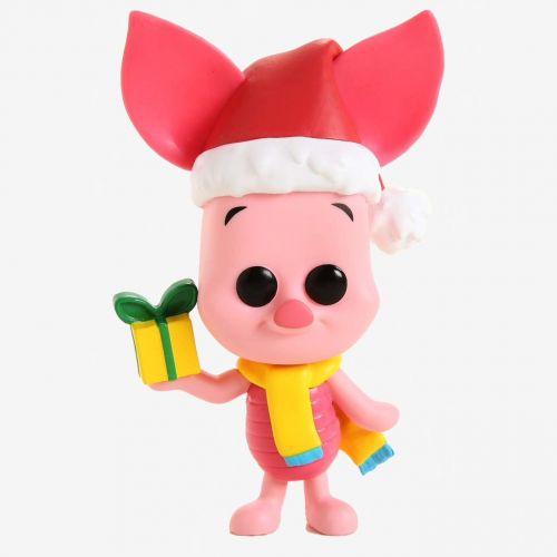  Funko 43330 POP. Vinyl Disney: Holiday Piglet Collectible Figure, Multicolor