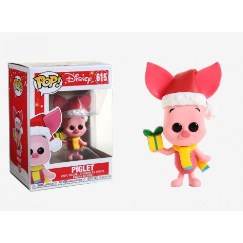  Funko 43330 POP. Vinyl Disney: Holiday Piglet Collectible Figure, Multicolor