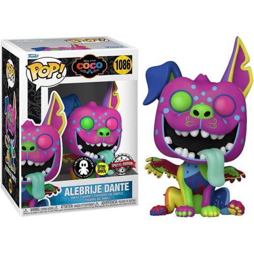 펀코 Funko Pop! Disney: Coco Alebrije Dante(GW) (Exc), Action Figure