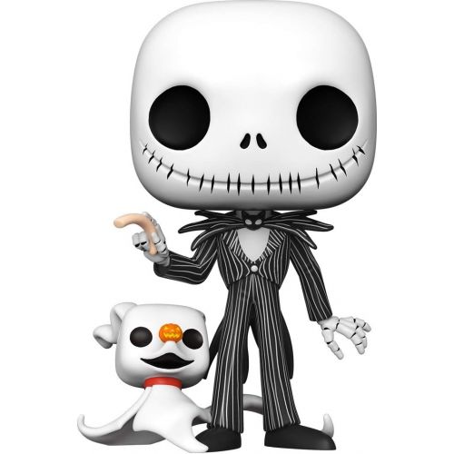  Funko Pop! Disney: The Nightmare Before Christmas 10 Inch Jack Skellington with Zero