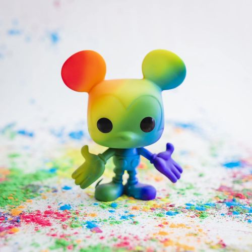  Funko Pop! Disney: Pride Mickey Mouse (Rainbow), 3.75 inches