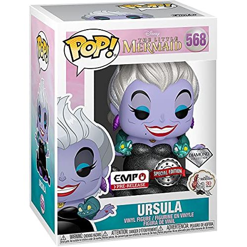  Funko Pop! Disney The Little Mermaid Ursula Diamond Exclusive Edition