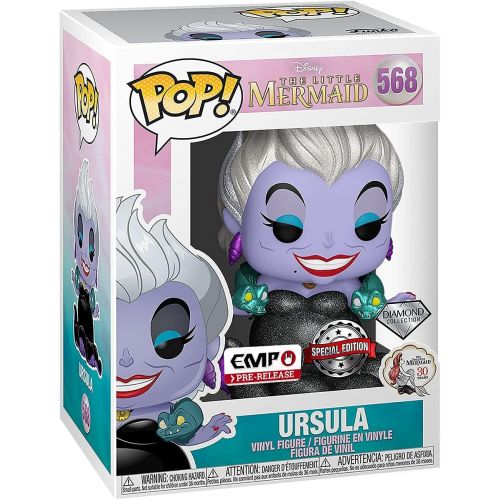  Funko Pop! Disney The Little Mermaid Ursula Diamond Exclusive Edition