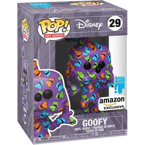  POP Artist Series: Disney Treasures from The Vault Goofy, Amazon Exclusive, Multicolor, 4.75 inches (55676)