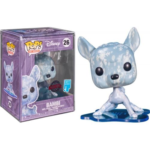  POP Funko Artist Series: Disney Treasures from The Vault Bambi, Amazon Exclusive,Multicolored,55671