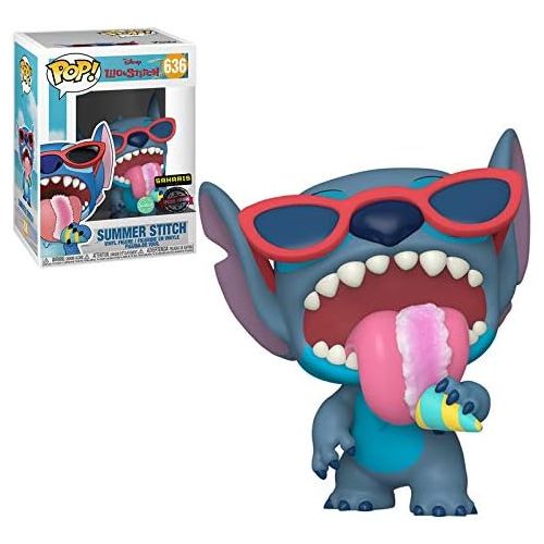 펀코 Funko POP! Disney: Lilo & Stitch Summer Stitch [Scented] #636 Exclusive [Sold Out!]