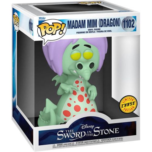 펀코 Funko Pop! Disney: Sword in The Stone Mim as Dragon with Chase (Styles May Vary)