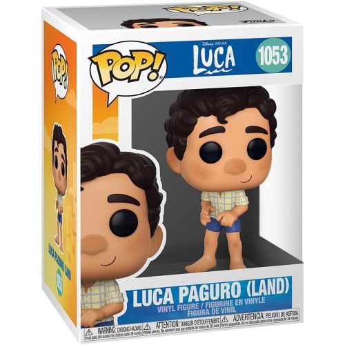  Funko Pop! Disney: Luca ? Luca (Human) Vinyl Figure, 3.75 inches