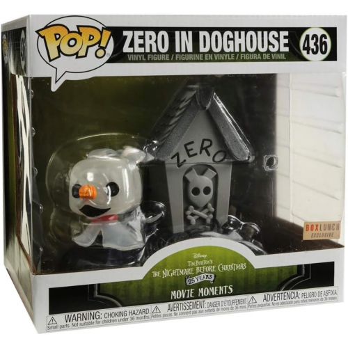 펀코 Funko POP! Movie Moments: Disney The Nightmare Before Christmas Zero in Doghouse #436 BoxLunch Exclusive!