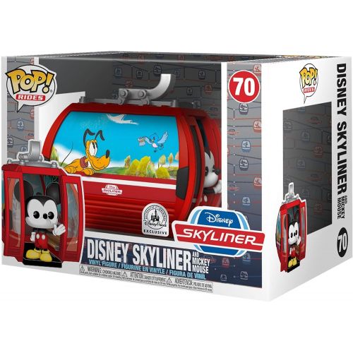 펀코 Funko Pop! Rides: Disney Skyliner and Mickey Mouse Exclusive Vinyl Figure #70