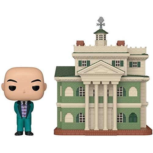  Funko Pop Towns: Disney Parks Haunted Mansion with Butler, Multicolor, 6 inches