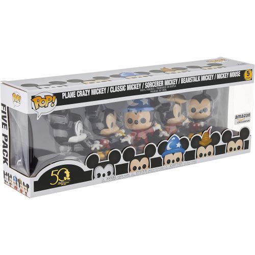  POP Disney Archives - Mickey Mouse 5 Pack, Amazon Exclusive, Multicolor (51118)