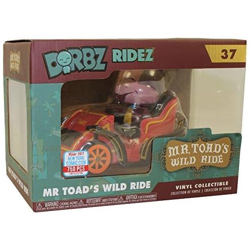  POP 2017 NYCC Exclusive Dorbz Ridez - Mr. Toads Wild Ride with NYCC Sticker