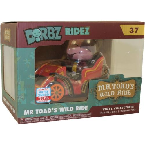  POP 2017 NYCC Exclusive Dorbz Ridez - Mr. Toads Wild Ride with NYCC Sticker