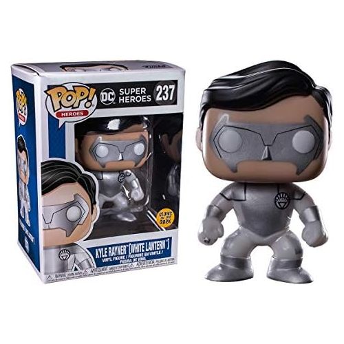  POP! Pop! 2018 SDCC Fugitive Toys Exclusive Funko Kyle Rayner (White Lantern) Glow in The Dark