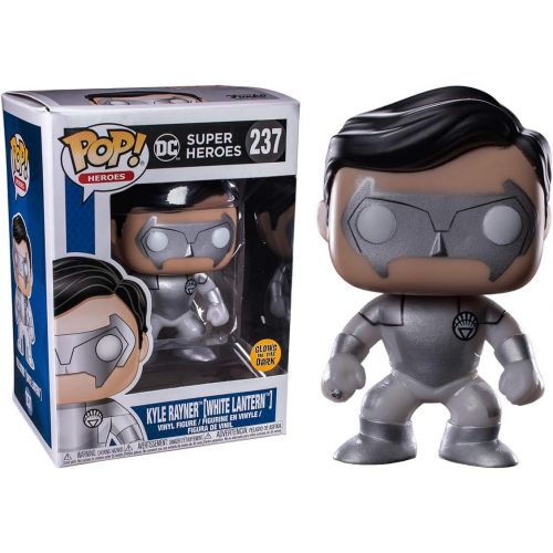  POP! Pop! 2018 SDCC Fugitive Toys Exclusive Funko Kyle Rayner (White Lantern) Glow in The Dark