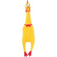 POPLAY Rubber Chicken/Squeeze Chicken, Decompressive/Vent Toy, Prank Novelty Toy, Silly Novelty Party Favors for Kids, Adults, Dogs, Family Games,Keep Your Chicken Quiet Easter Goodie