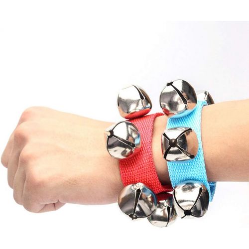  POPLAY Band Wrist Bells, 12 PCS, 6 Colors