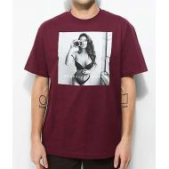 POPULAR DEMAND Popular Demand Mirror Burgundy T-Shirt