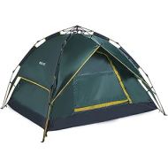 PORLAE Camping Pop Up Tent 3-4 Person Quick Setup Family Beach Outdoor Tents UV Protection with Carry Bag