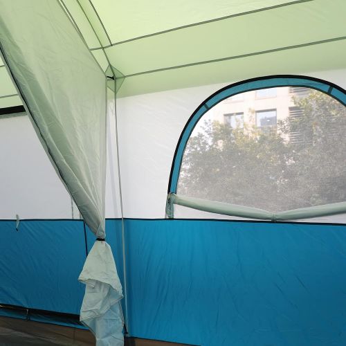  Portal 10 Person 14 X 10 2 Room Family Cabin Tent